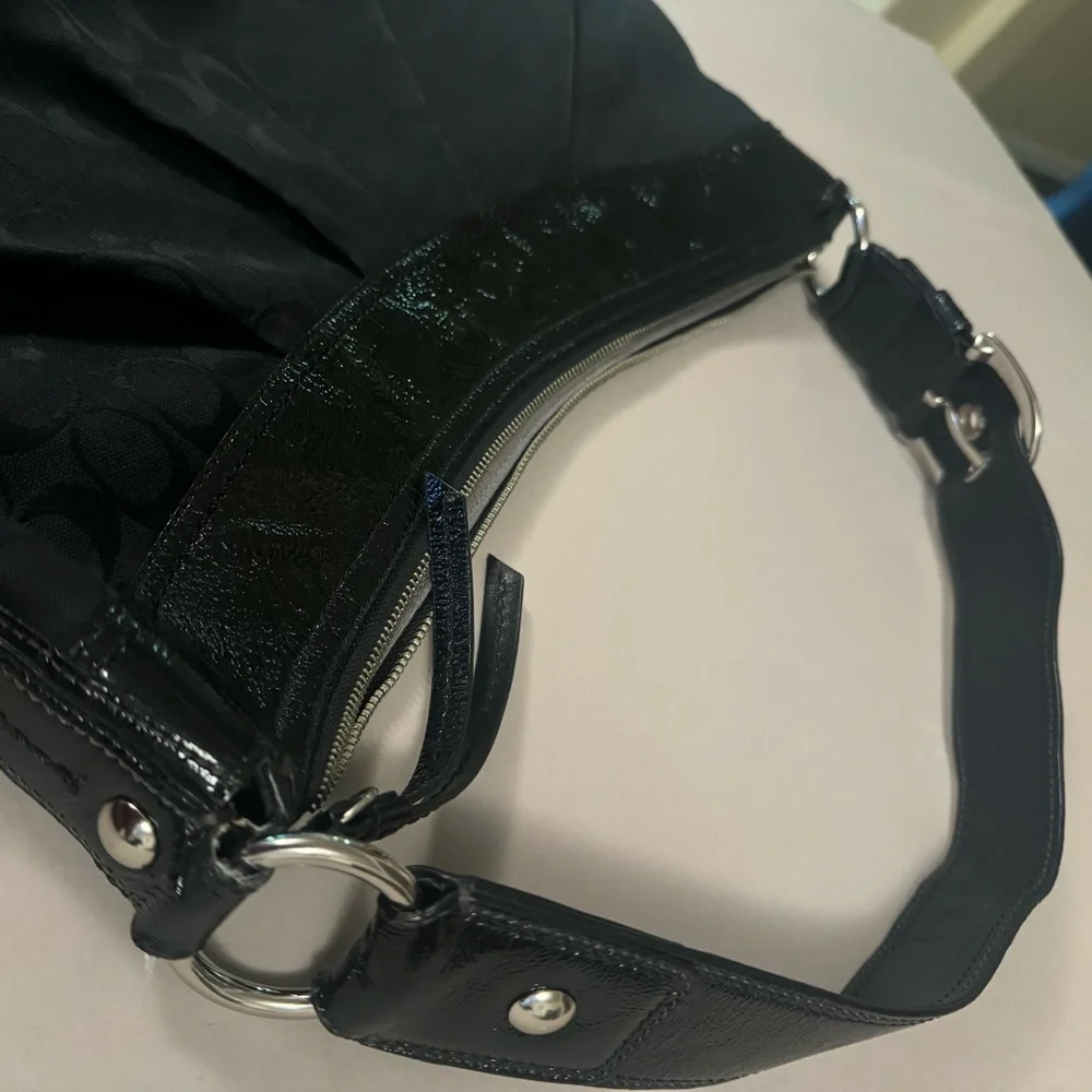 Coach Black Shoulder Bag